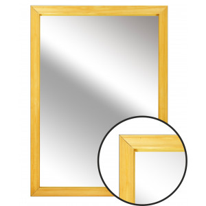 Рамка деревянная «Со стеклом», цвета "Золото"