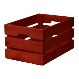 Деревянный ящик "Универсальный", цвета "Красный"
