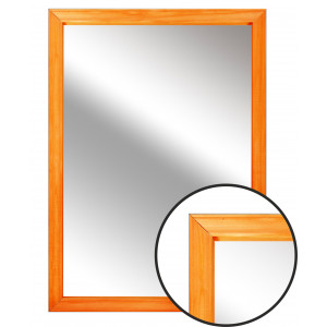 Рамка деревянная «Универсальная», цвета "Оранжевый"