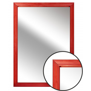 Рамка деревянная «Универсальная», цвета "Красный"