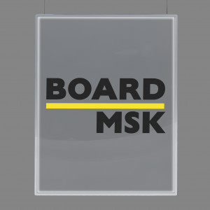 Световая панель алюминиевая подвесная для помещений односторонняя