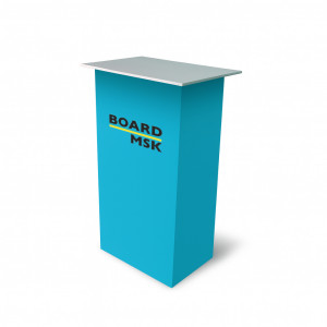 Промостойка “Классическая” прямоугольная из ПВХ  Промостойка “Классическая” прямоугольная из ПВХ