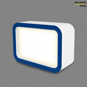 Промостойка световая из ПВХ с лицевой частью из акрила Промостойка световая из ПВХ с лицевой частью из акрила