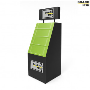 Промостойка из ПВХ "Журнальная" Промостойка из ПВХ "Журнальная"