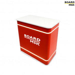 Промостойка с линейной подсветкой из ПВХ Промостойка с линейной подсветкой из ПВХ