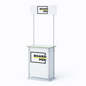 Промостойка “Классическая” из ПВХ с металлическим каркасом 