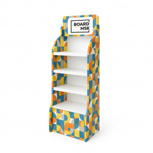 Буклетница деревянная “Классическая” с отделением под логотип №3