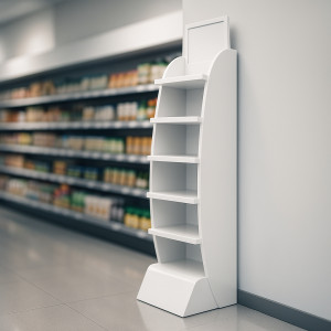 Буклетница деревянная “Классическая” с отделением под логотип №4