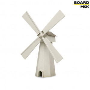Промостойка выставочная фигурная из ПВХ "Мельница"