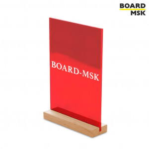 Тейбл-тент прозрачный цвета "Красный"