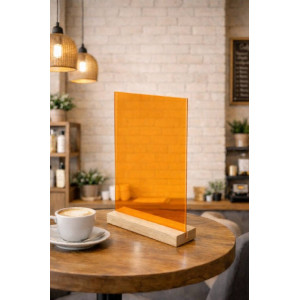 Тейбл-тент прозрачный цвета "Оранжевый"