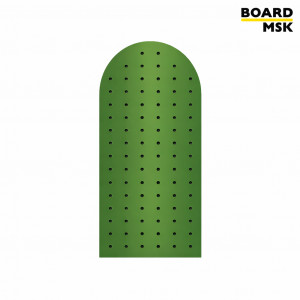 Настенный пегборд Board-Msk деревянный "арочный" цвета под RAL