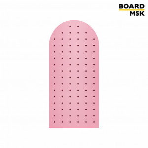 Настенный пегборд Board-Msk деревянный "арочный" цвета под RAL
