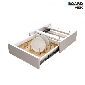 Пегборд-органайзер горизонтальный Board-msk для посуды 
