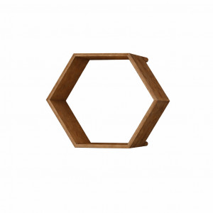 Полка для пегборда Board-msk деревянная "Соты" Полка для пегборда Board-msk деревянная "Соты"