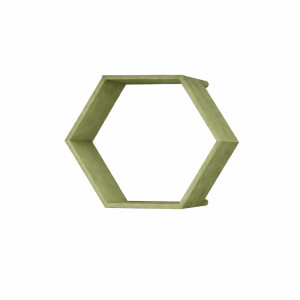 Полка для пегборда Board-msk деревянная "Соты" Полка для пегборда Board-msk деревянная "Соты"