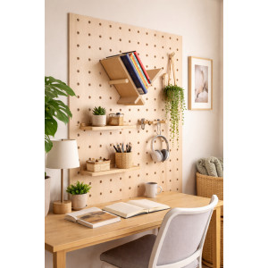 Полка для пегборда Board-msk деревянная для книг Полка для пегборда Board-msk деревянная для книг