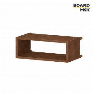 Полка для пегборда Board-msk деревянная, прямоугольная, горизонтальная №2
