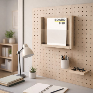Органайзер для пегборда Board-msk деревянный "Журнальный"