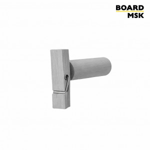 Прищепка деревянная для пегборда Board-msk