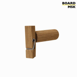 Прищепка деревянная для пегборда Board-msk