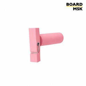 Прищепка деревянная для пегборда Board-msk