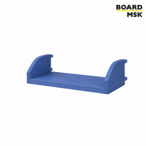 Полка для пегборда Board-msk деревянная с боковыми бортами 