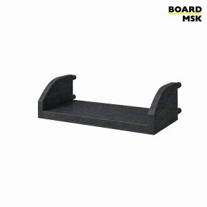 Полка для пегборда Board-msk деревянная с боковыми бортами 