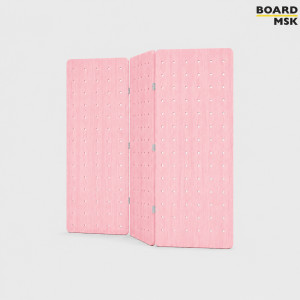 Складная пегборд-панель деревянная Board-Msk для зонирования пространства 3-х секционная