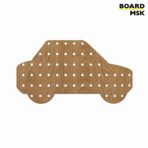 Детский фигурный пегборд "Машина" Board-Msk