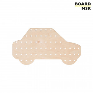 Детский фигурный пегборд "Машина" Board-Msk