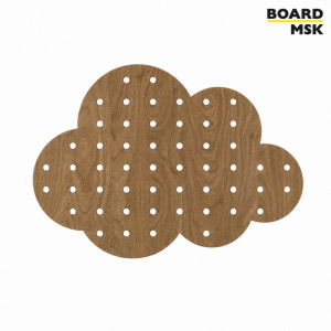 Детский фигурный пегборд "Облако" Board-Msk