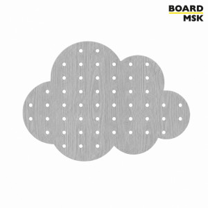 Детский фигурный пегборд "Облако" Board-Msk