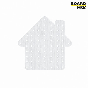 Детский фигурный пегборд "Дом" Board-Msk