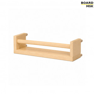 Полка-органайзер Board-Msk для пегборда с ограничителем деревянная
