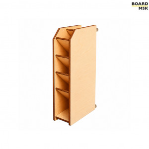 Полка-органайзер Board-Msk для канцелярии деревянная Полка-органайзер Board-Msk для канцелярии деревянная