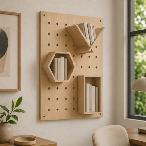 Набор Board-Msk пегборд "Книжный"