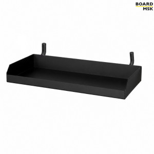 Полка для перфорированной панели Board-Msk с бортиками из пластика Полка для перфорированной панели Board-Msk с бортиками из пластика