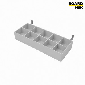 Органайзер пластиковый для мелких деталей для перфорированной панели Board-Msk