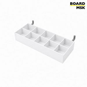 Органайзер пластиковый для мелких деталей для перфорированной панели Board-Msk