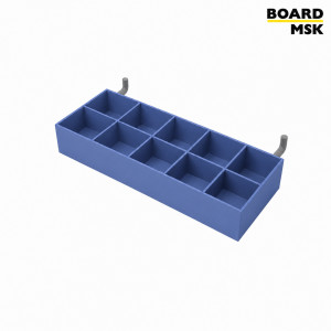 Органайзер пластиковый для мелких деталей для перфорированной панели Board-Msk