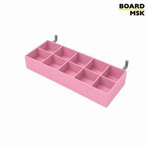 Органайзер пластиковый для мелких деталей для перфорированной панели Board-Msk