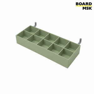 Органайзер пластиковый для мелких деталей для перфорированной панели Board-Msk