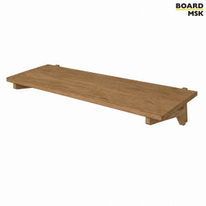 Полка Board-Msk для вертикальной направляющей деревянная
