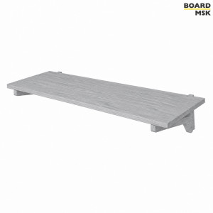 Полка Board-Msk для вертикальной направляющей деревянная